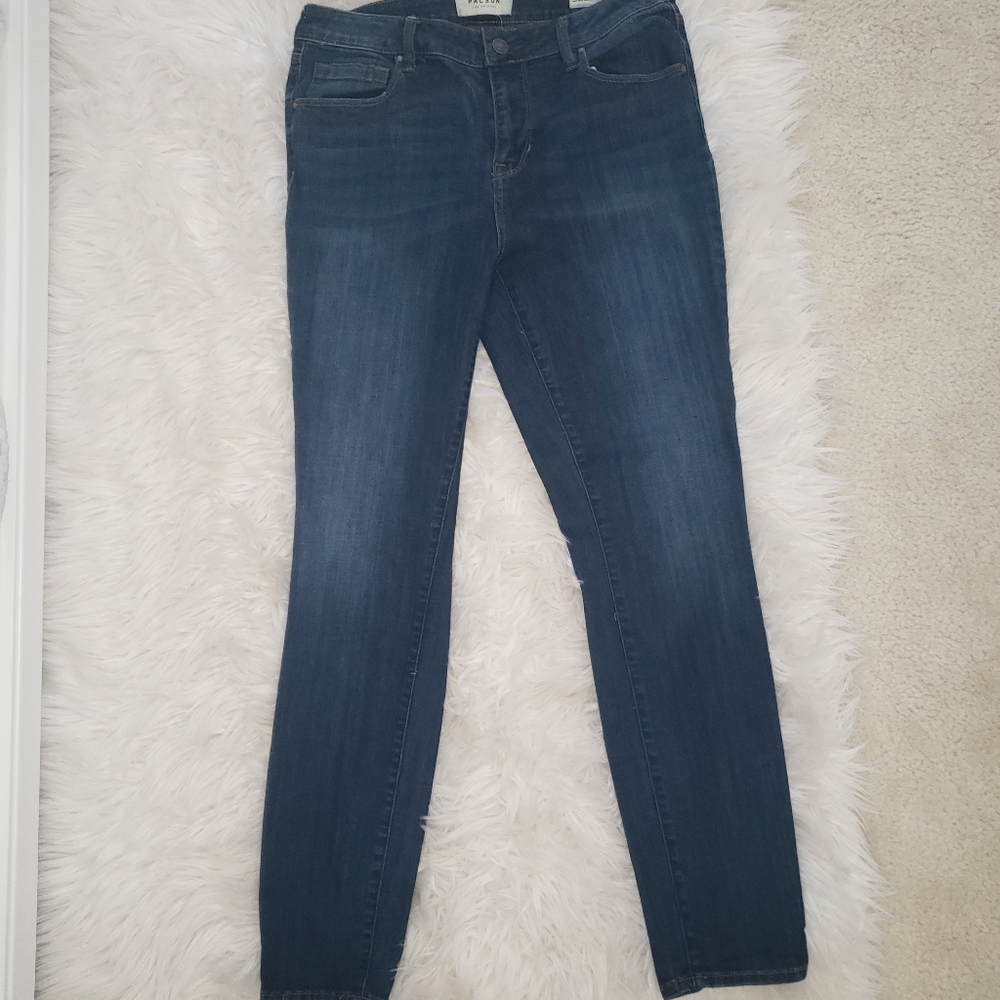 Mid-rise skinniest pac sun jeans
